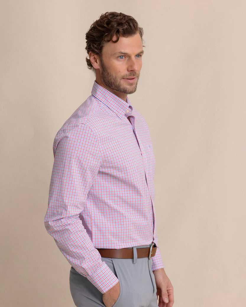 SOUTHERN TIDE CHARLESTON SUMMERTON PLAID SPORTSHIRT