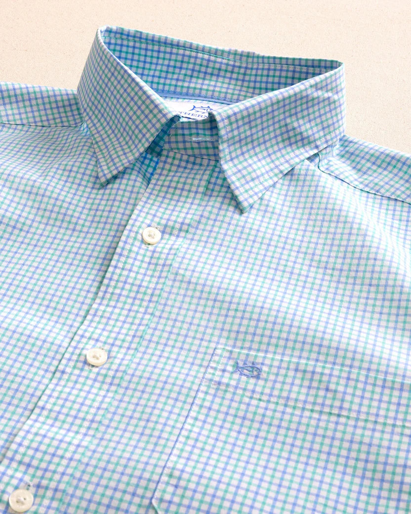 SOUTHERN TIDE CHARLESTON SUMMERTON PLAID SPORTSHIRT