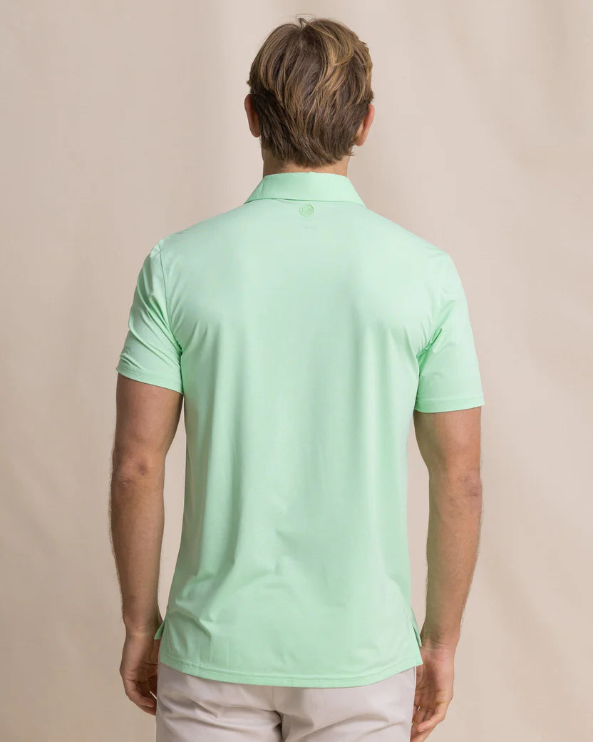 SOUTHERN TIDE COASTAL BREEZE HEATHER POLO
