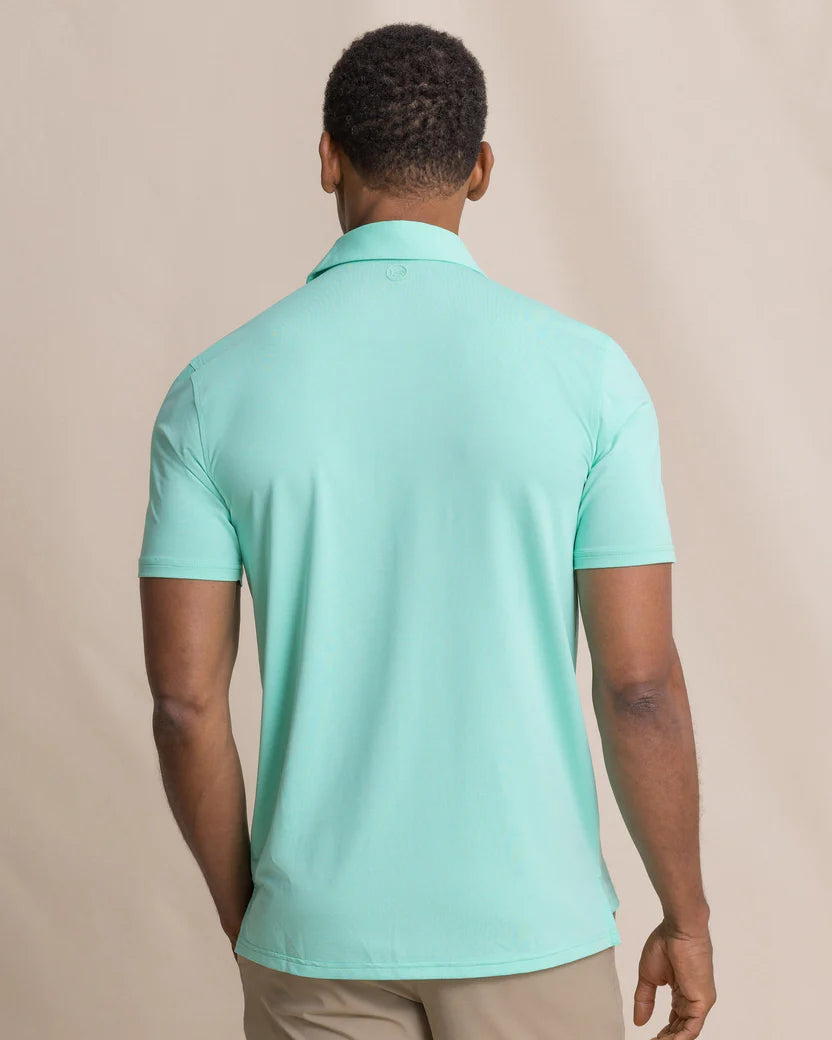 SOUTHERN TIDE COASTAL BREEZE HEATHER POLO