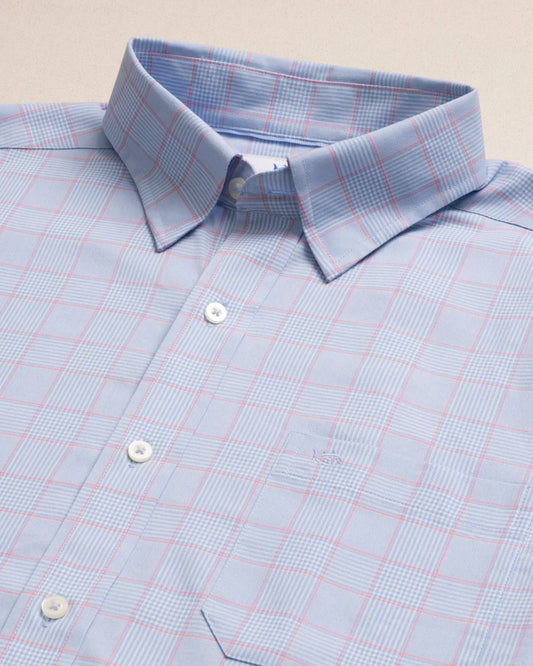 SOUTHERN TIDE CORAL SPRINGS PLAID CHARLESTON SPORT SHIRT