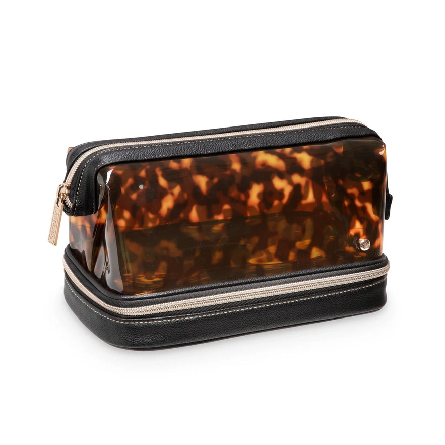 MIAMI CLEARLY TORTOISE HANNAH TRAVEL ORGANIZER