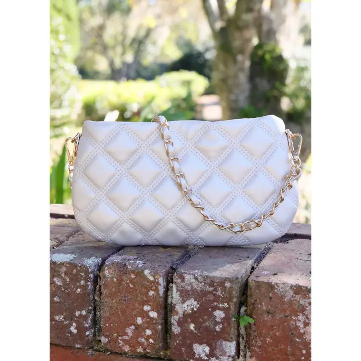 LIVI QUILTED CROSSBODY