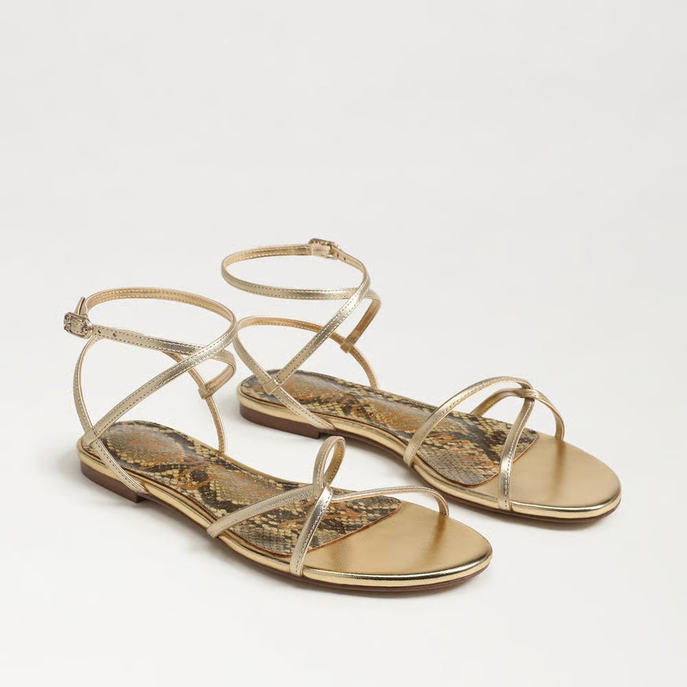 ELLINA STRAPPY FLAT SANDAL