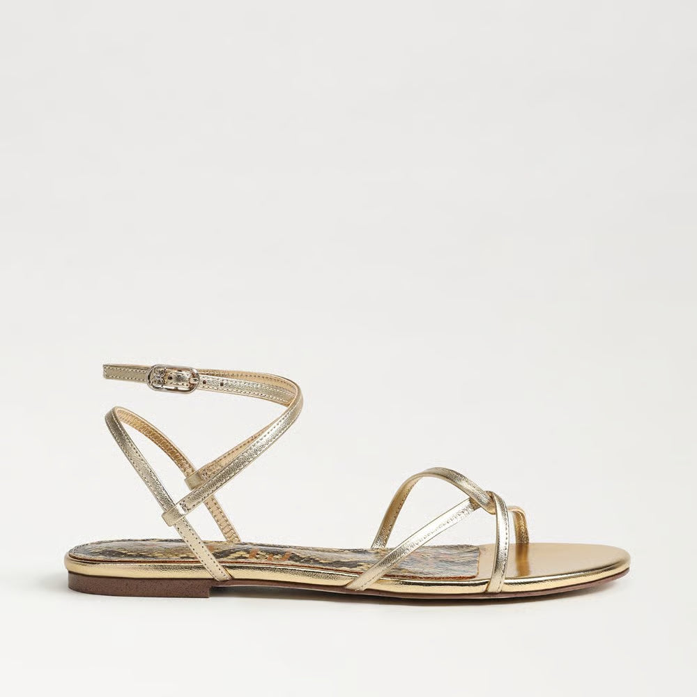 ELLINA STRAPPY FLAT SANDAL