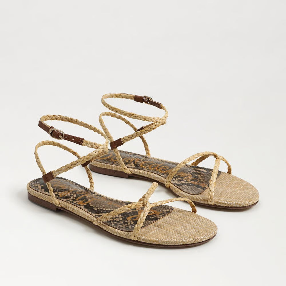ELLINA BRAIDED FLAT SANDAL