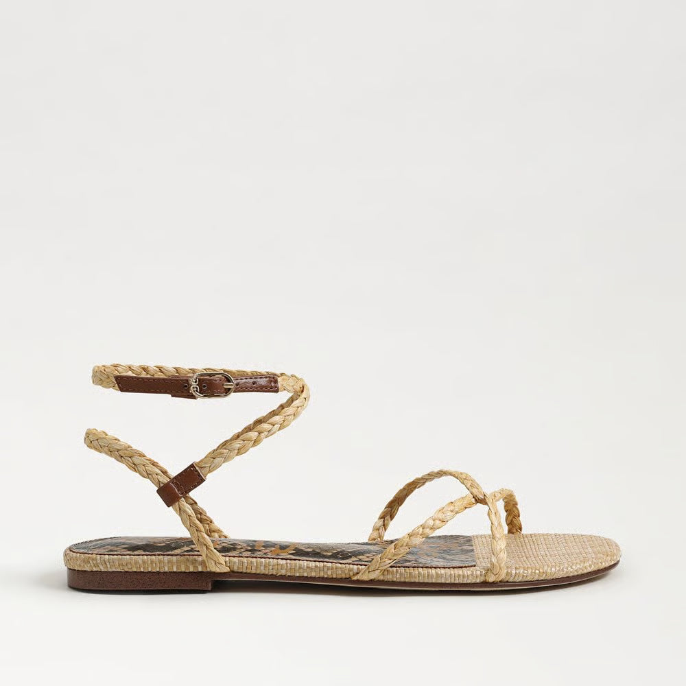 ELLINA BRAIDED FLAT SANDAL