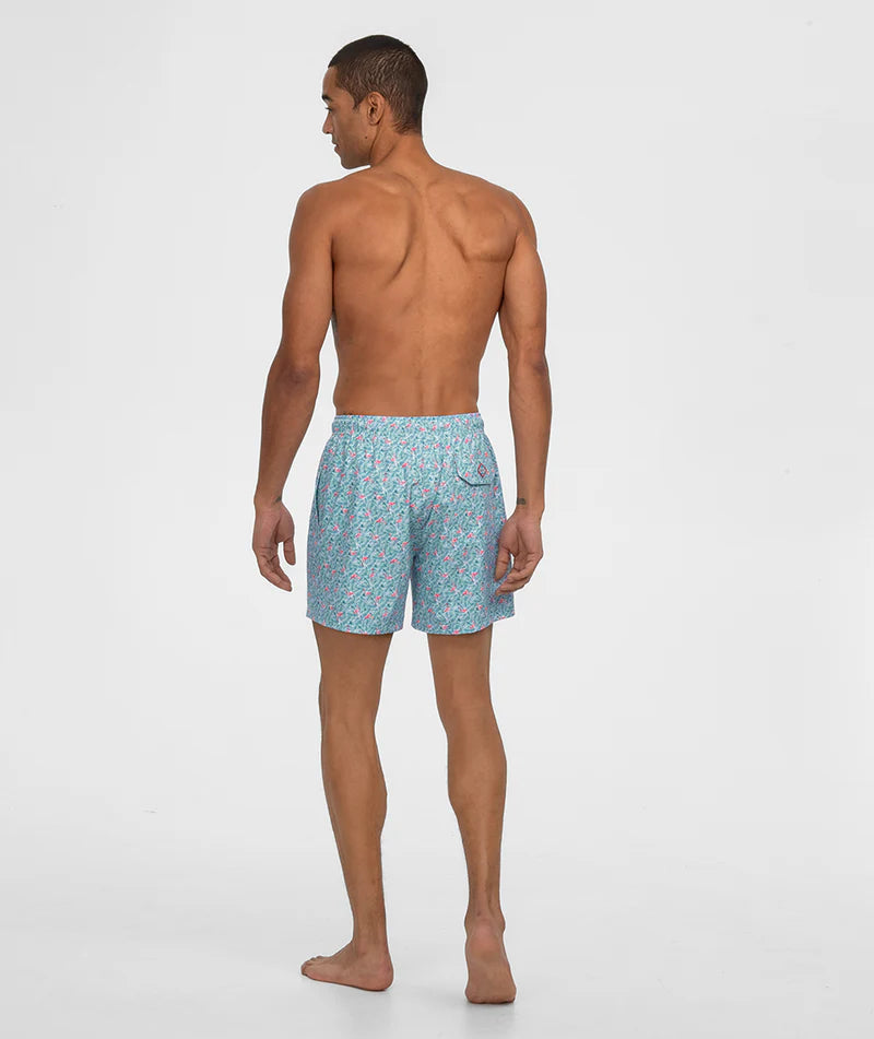 LETS FLAMINGLE SWIM SHORTS