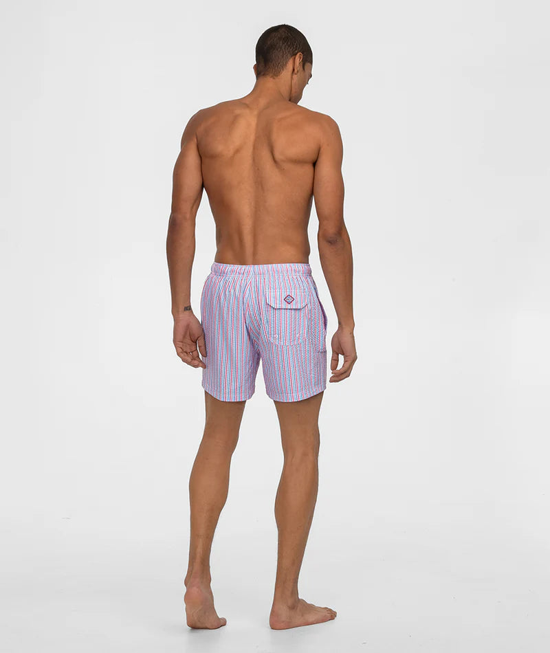 CLUBHOUSE SEERSUCKER SWIM SHORT