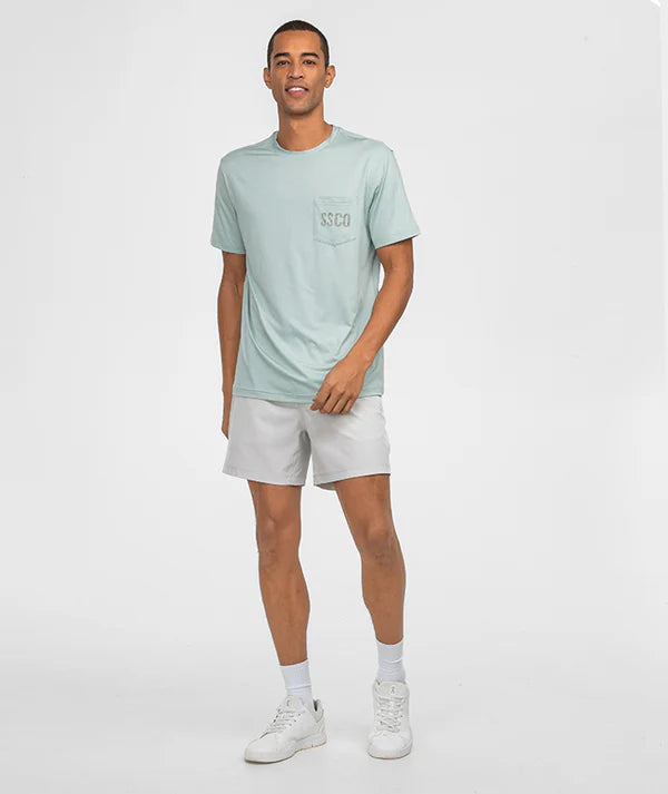 SOUTHERN SHIRT CO CAMO BADGE PERFORMANCE TEE