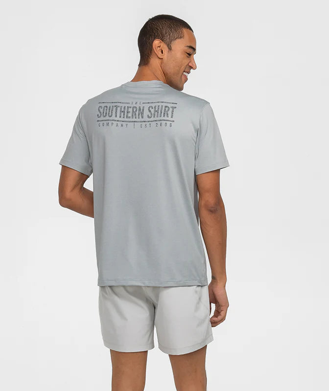 SOUTHERN SHIRT CO CAMO BADGE PERFORMANCE TEE