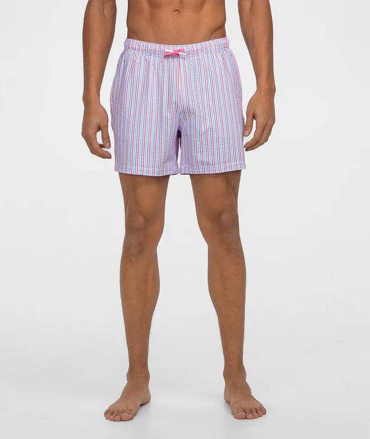 CLUBHOUSE SEERSUCKER SWIM SHORT