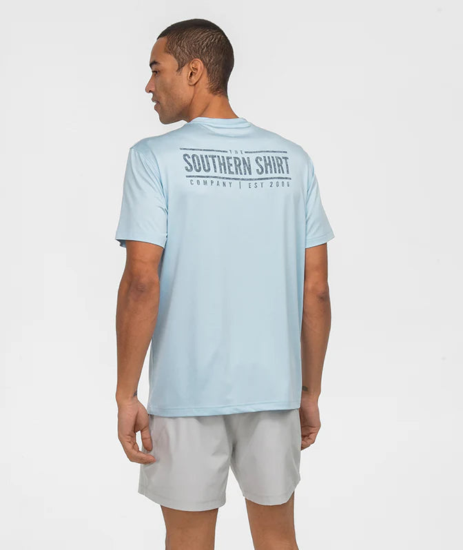 SOUTHERN SHIRT CO CAMO BADGE PERFORMANCE TEE