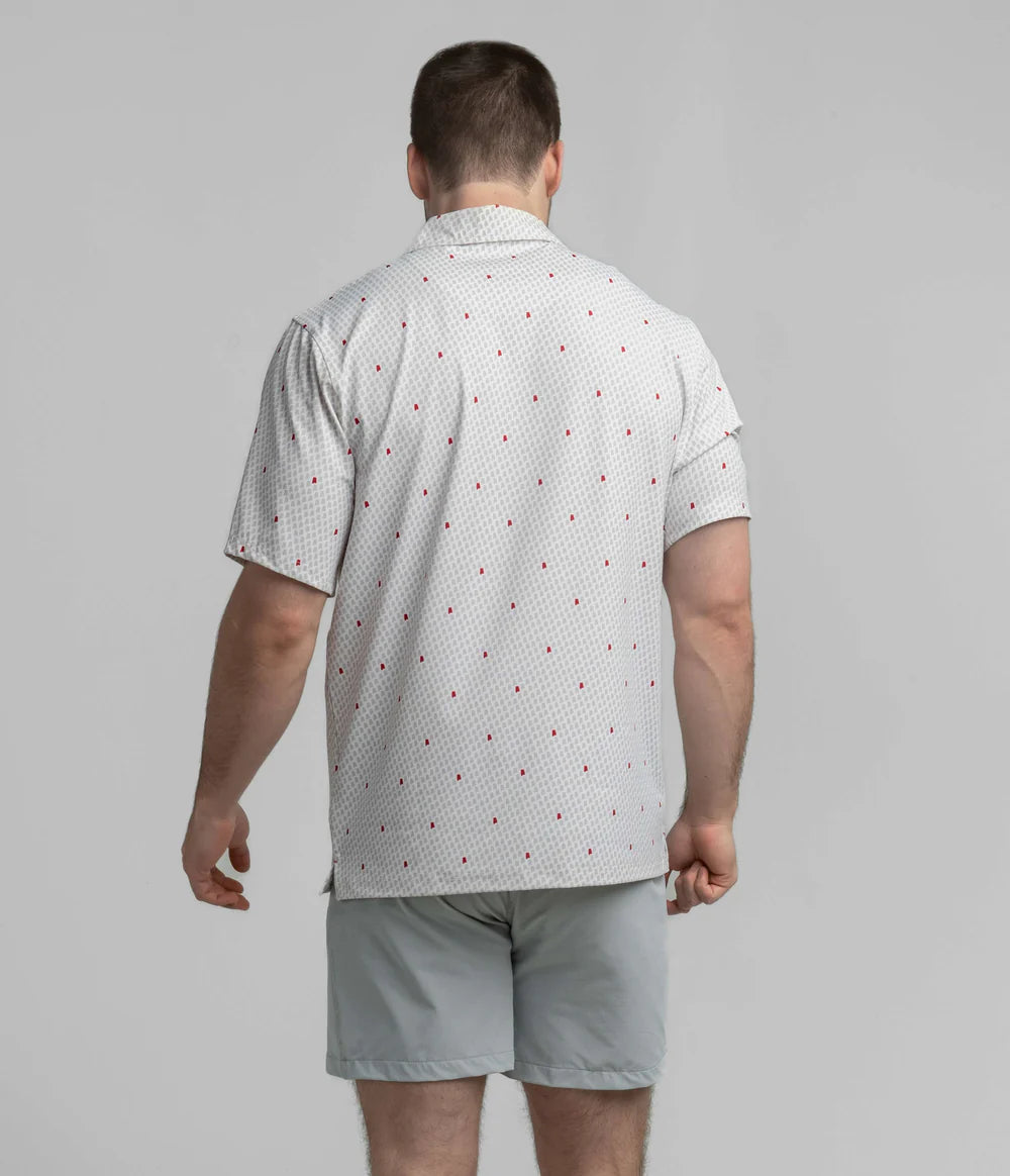 SOUTHERN SHIRT CO SWEET HOME PRINT POLO