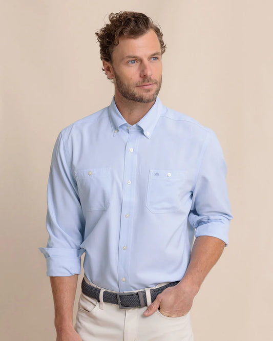 SOUTHERN TIDE L/S DOCK SHIRT