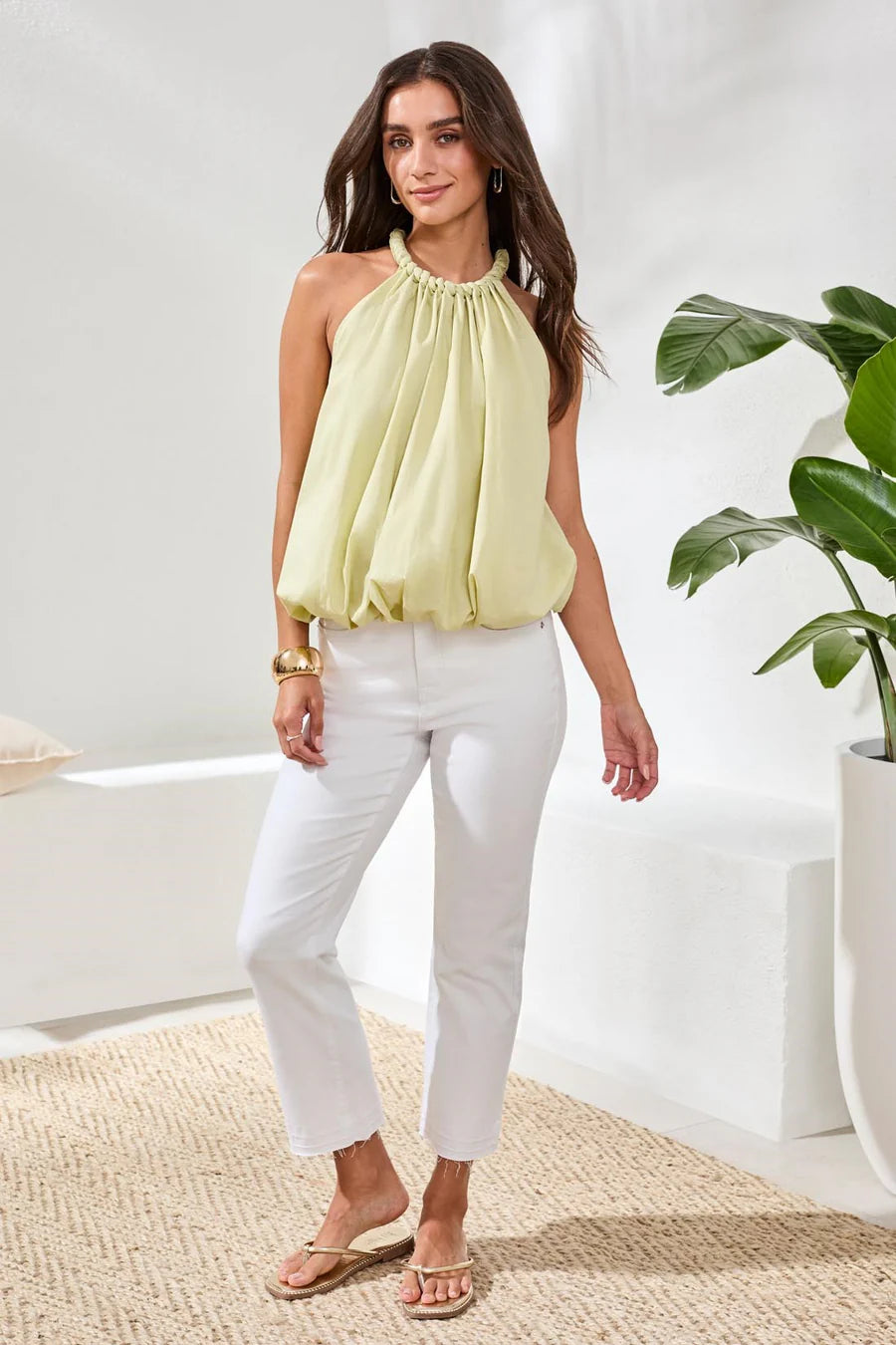 THE BUBBLE BREEZE BLOUSE