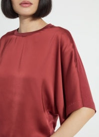 GINGER MIX-MEDIA DOLMAN TEE