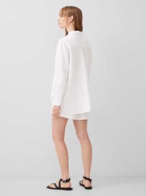 BIRDIE LINEN BOYFRIEND SHIRT