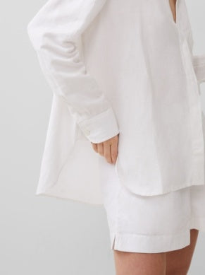 BIRDIE LINEN BOYFRIEND SHIRT