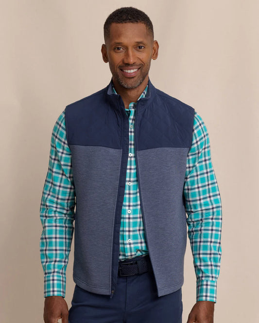 SOUTHERN TIDE WATERFRONT QUILT VEST